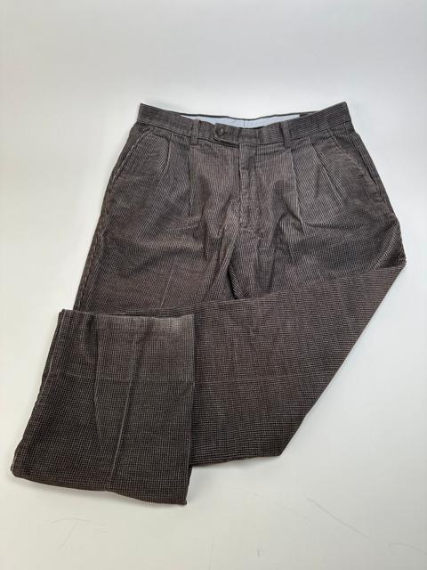 Vintage Woven Trousers Brown L