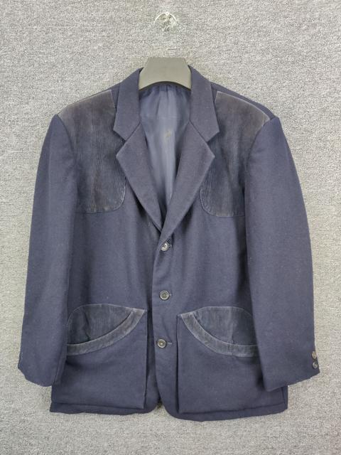 Y's For Men Yohji Yamamoto Single Breasted Wool Blazer