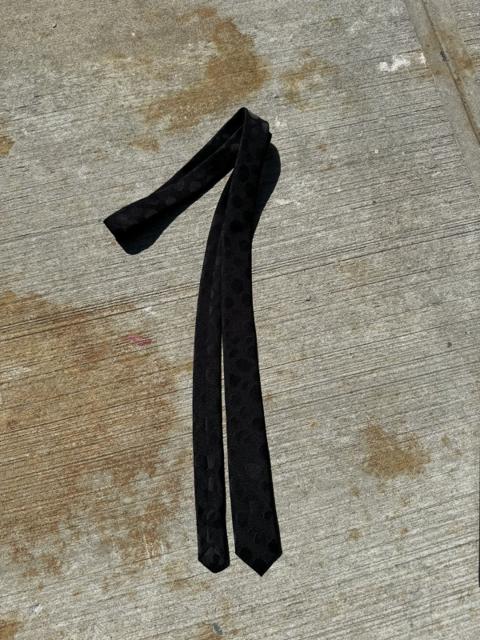 Skinny pony croco dot tie