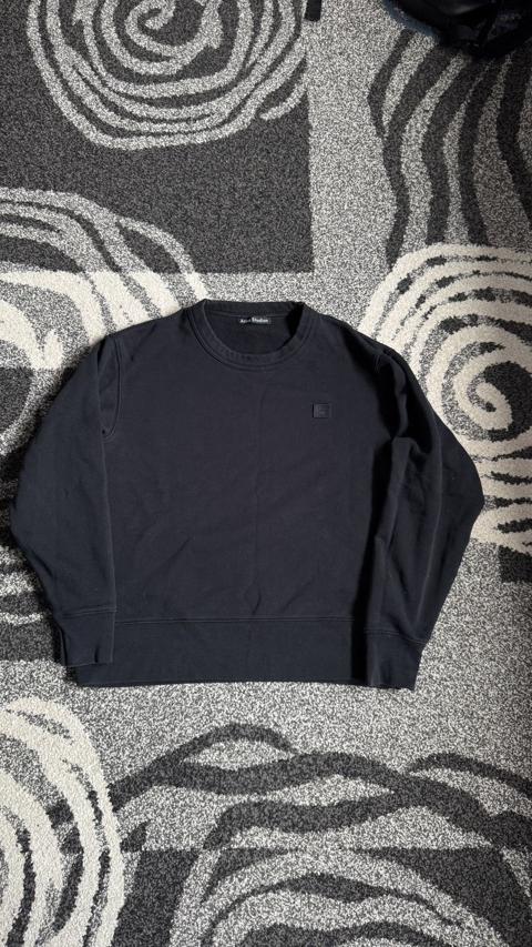 Acne Studios Ferris Face Fairwiev Face logo crewneck