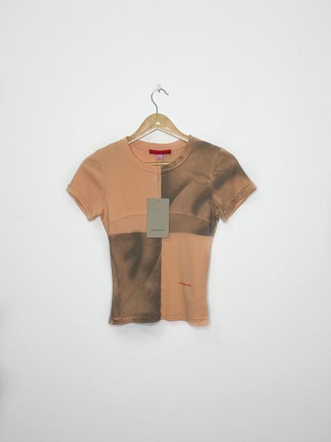 Eckhaus Latta Lapped Baby Tee With Tags