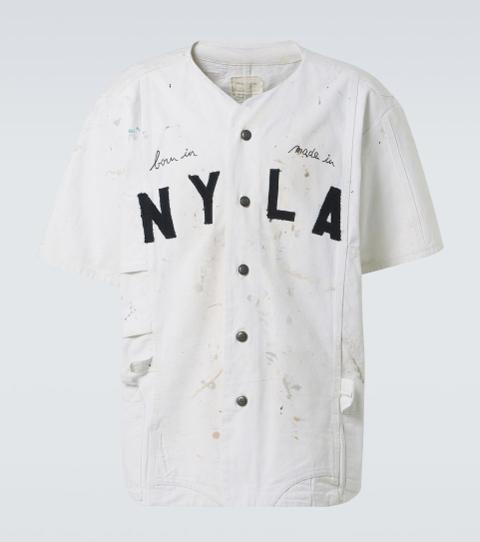 Greg Lauren Painter cotton shirt
