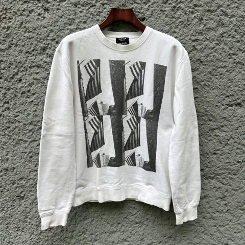 Calvin Klein 205w39nyc White Andy Warhol Crewneck Sweater