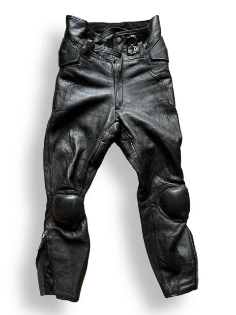 Vintage 1990s Kadoya Leather Racing Bikers Pants Japan