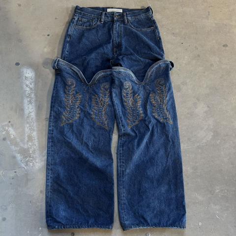 COWBOY CUFF DENIM