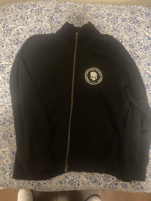 Number nine school of visual comedy track jacket