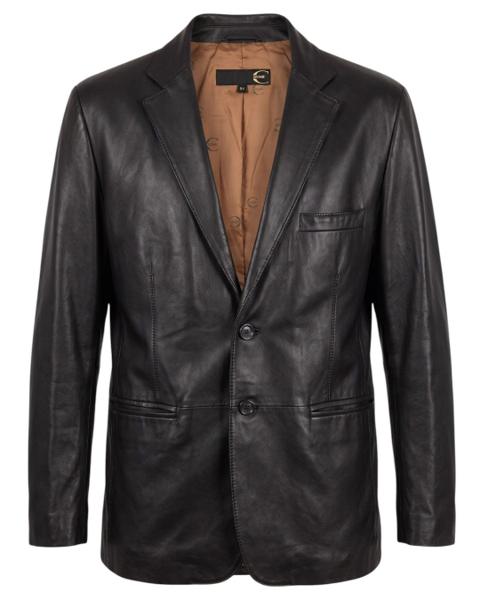 2 BUTTON LEATHER JACKET