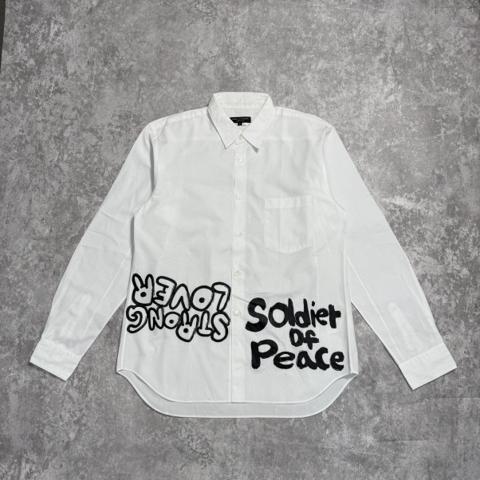 Comme des Garcons Homme Plus Soldier Of Peace Shirt