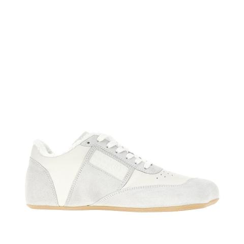 Mm6 Leather Anatomic Sneakers White Men IT 39 Men - USA Tariffs Included