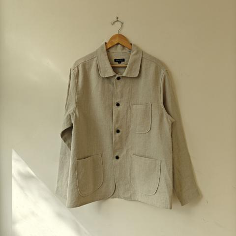 Hemp three pocket chore coat - USA Made $600