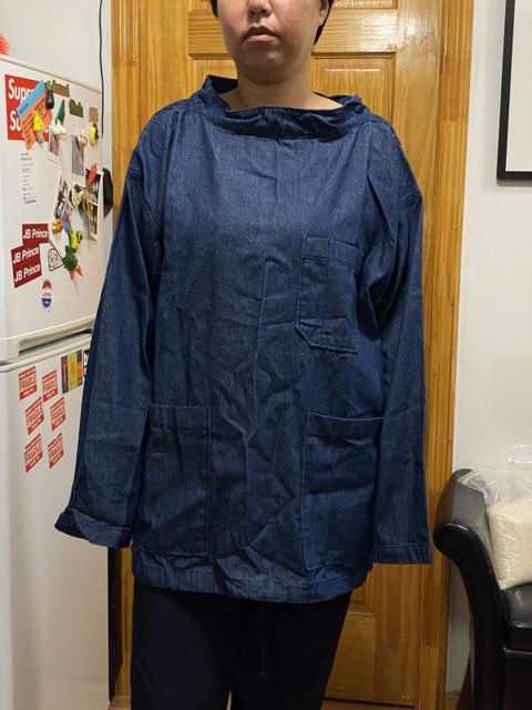 WORKADAY Engineered Garments denim smock pullover