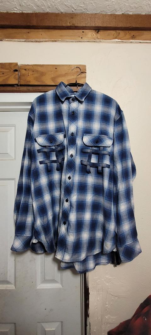 SS21 oversized flannel