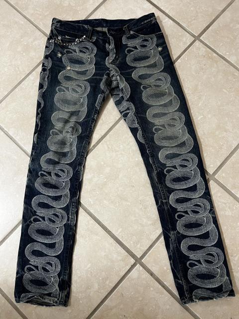 Hysteric Glamour Snake Denim