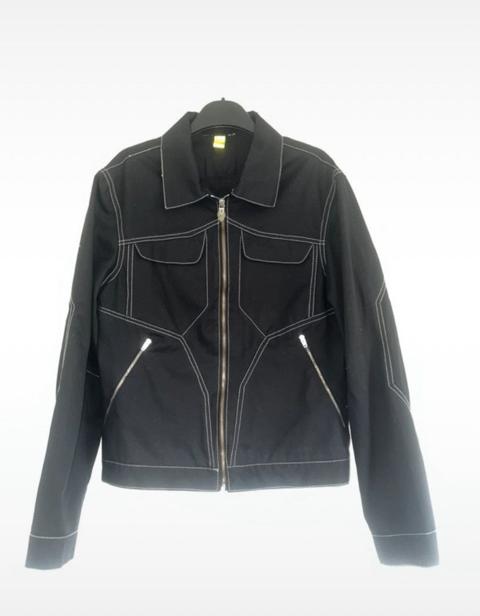 00s Rare Cyberdog Spine Denim Jacket