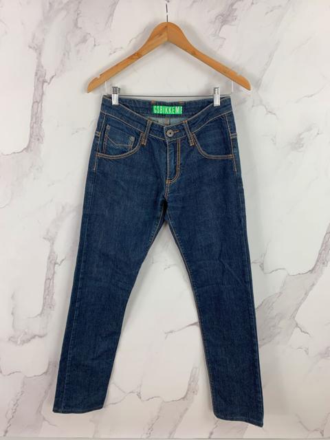 Bikkembergs Denim Jeans Pants Big Logo Size 31