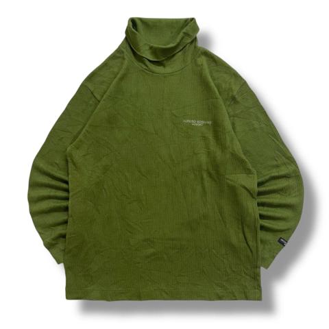 Vtg Olive Green Curduroy Designer Hiroko Koshino Homme