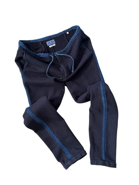 Blue Blue 🇯🇵 Indigo Cotton Hair Blend Drawstring Pants