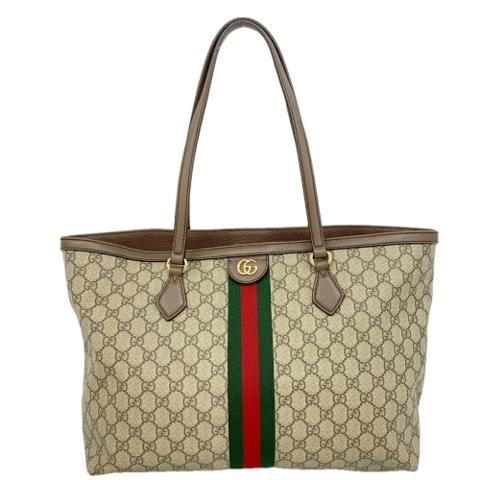 Gucci Ophidia Tote Bag 631685 Beige Brown Women's OP014076