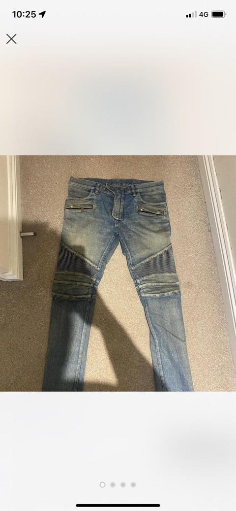 Balmain Biker Jeans