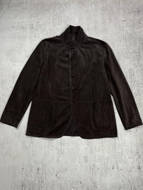 Ruffo Research Leather Suede Jacket