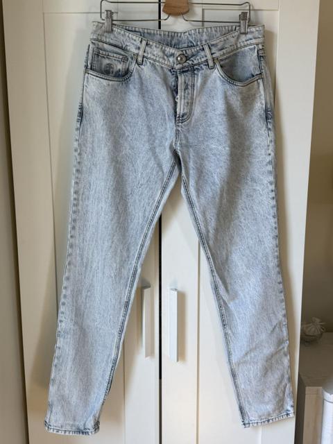 Acid wash denim