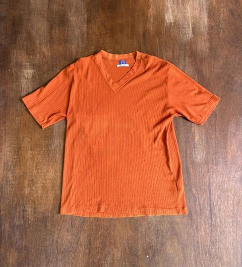C.P. COMPANY Vintage Made in Italy V Neck Tee