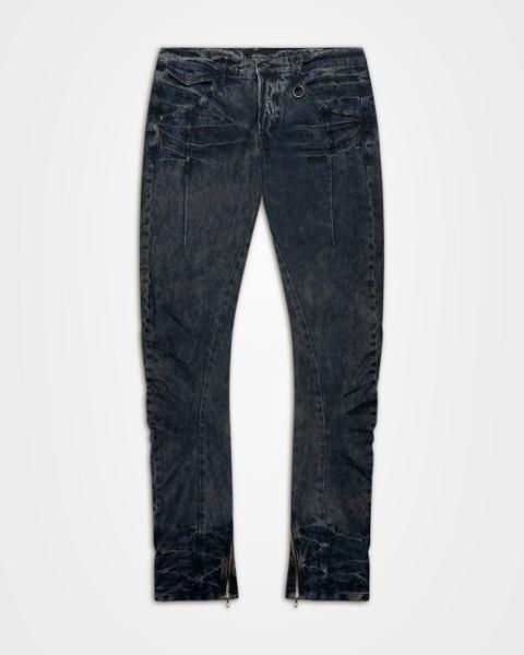 Julius, AW10 Overdyed Twisted Seam Jeans