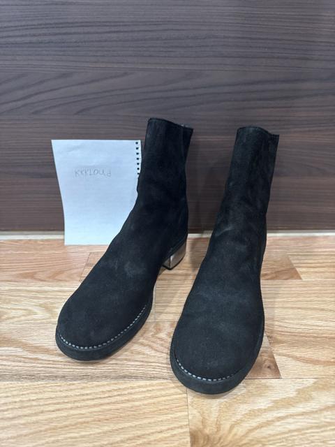 Guidi Back-Zip Ankle Boots