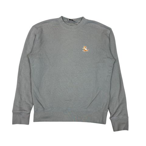 Maison Kitsune Chillax Fox Sweatshirt Mens M Quiet Luxury