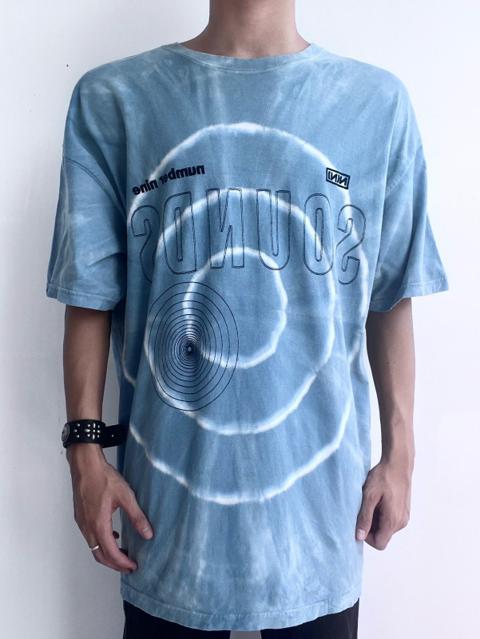 Number (N)ine 'Sounds' Tie Dye Graphic Tee
