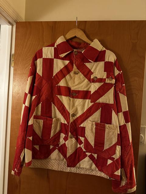 Bode Vintage Quilt Jacket