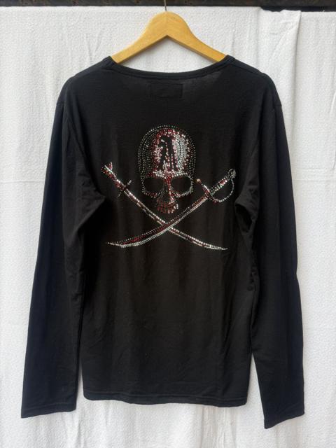ABORDAGE by Hiromu Takahara Skull Longsleeve