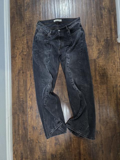 Y/Project Black Classic Wire Jeans