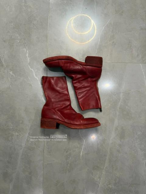 Guidi 788Z Red Horsehide Boots BBBB9