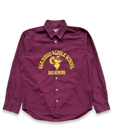 Junya Watanabe 02aw Big Horns College Shirt
