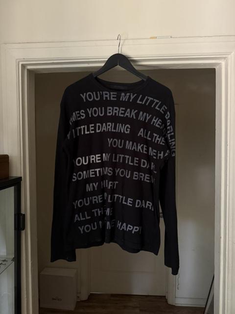 SS02 Runway Poem Longsleeve