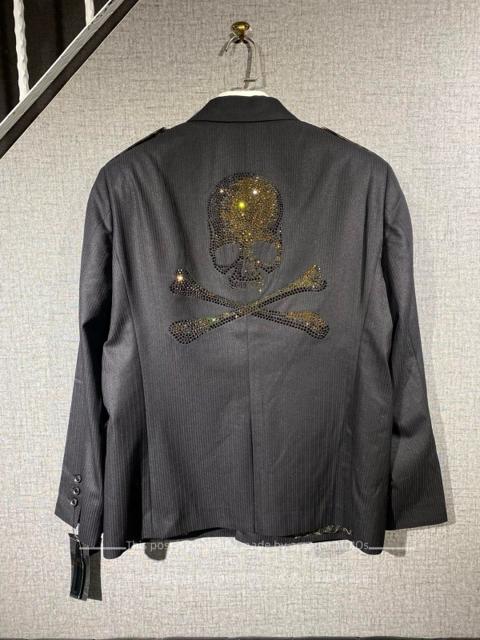 Sz 50 Roen Crystal Skull Blazer mojos7
