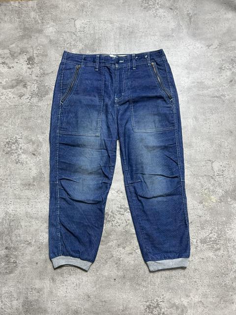 Ne Net by Issey Miyake Blue Corduroy Pants