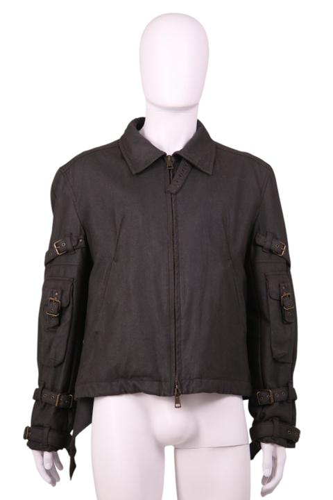 Bondage Rubberized Black Jacket