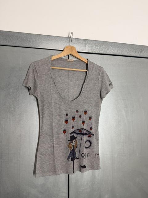 Vintage 00s John Galliano Rip It Unisex T-Shirt