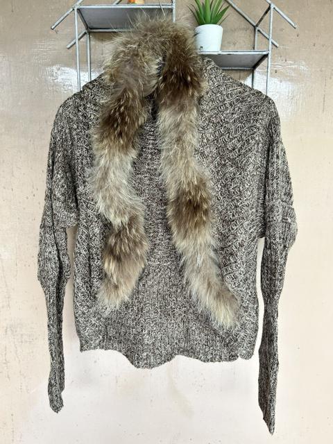 💸BINDINGOFFER💸Japanese cardigan fur knit ifsix lgb styled