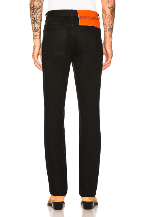 Raf Simons 205w39nyc Calvin Klein Black Jeans