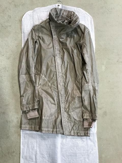 CCP object dyed chain-seam gloved parka