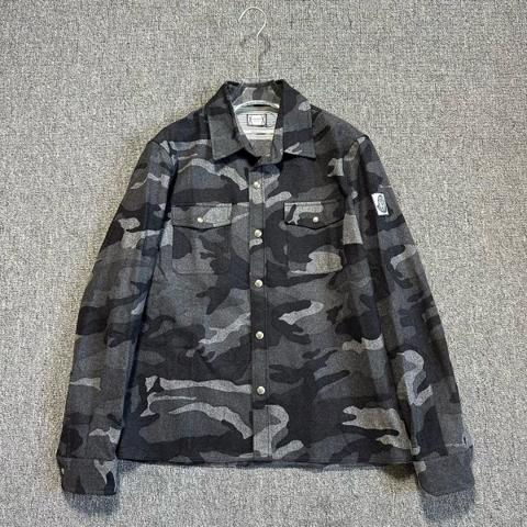 Moncler x Thom Browne Camo Wool Shirt Jacket AAAA10