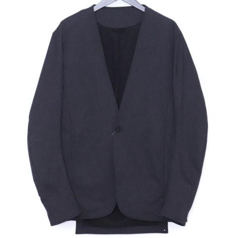 Incarnation 24AW Lapeless Lined Jacket Black Size M