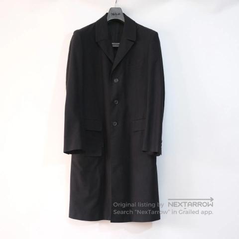 YOHJI YAMAMOTO Black Doctor Jacket.