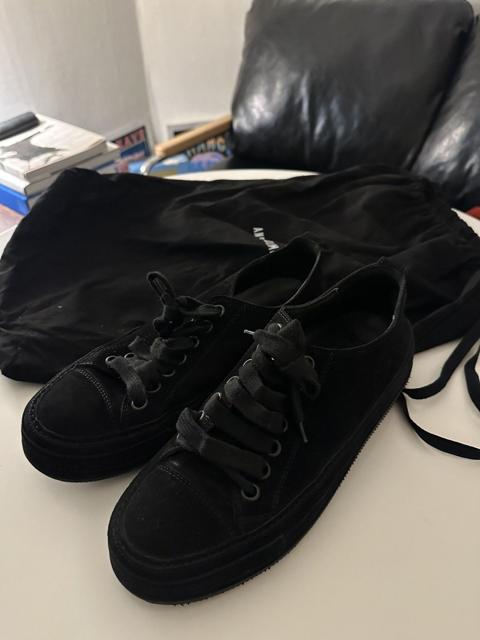 Ann Demeulemeester Scamosciato Suede in Black