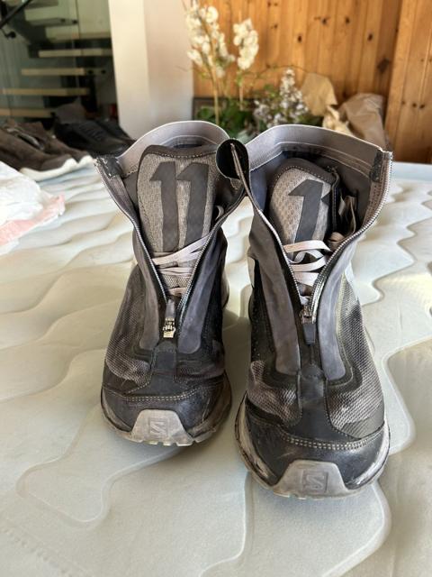 11 by Boris Bidjan Saberi Bamba boots grey size US 11