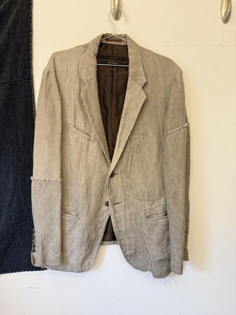 Ziggy Chen AW20 Deconstructed Distressed Blazer – Size 48