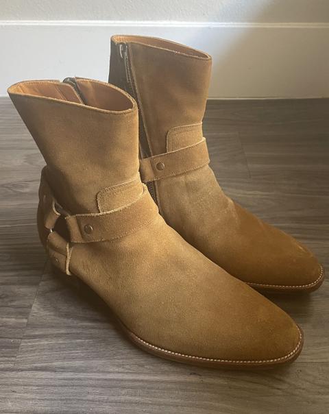 Iconic Saint Laurent Paris Hedi Slimane Era Wyatt Boot